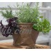BloemBagz Mini Herb Hanging Planter Grow Bag 1.5 Gallon Chocolate   567737469